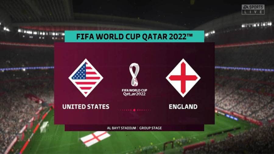 USA vs england World Cup 2022